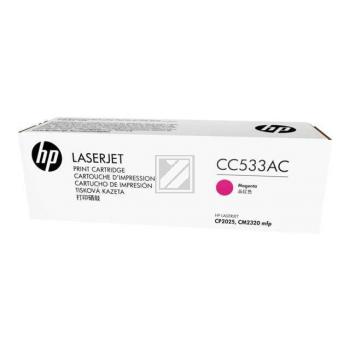 HP Toner-Kartusche Contract (nur für Vertragskunden) magenta (CC533AC, 304AC)