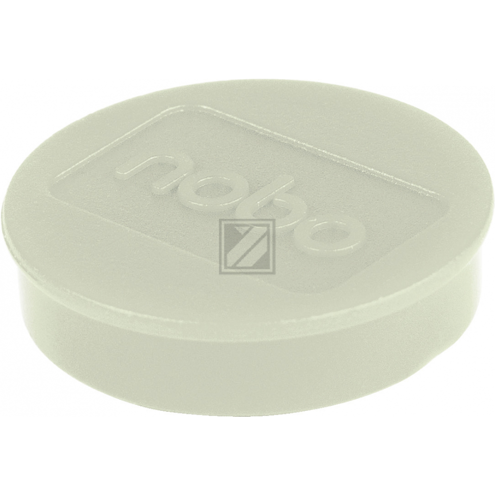 NOBO Magnet rund 32mm 1915301 weiss 10 Stück