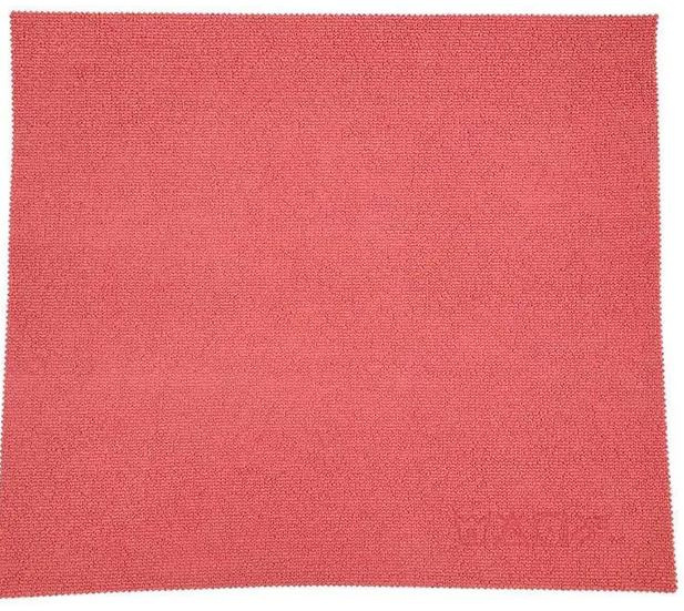 Microfasertuch "Briliant" rot, 35 x 40 cm, 370 gr / m2, Pack à 10 Stück