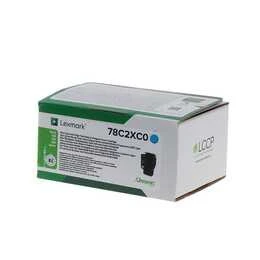 LEXMARK 78C1XC0 return-toner cartridge Cyan extra high yiel 78C2XC0