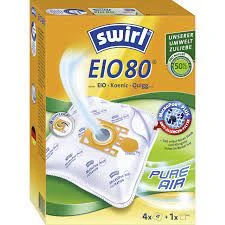 SWIRL Staubbeutel EIO 80 EcoPor 4 Stück