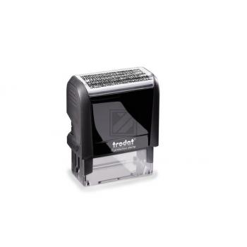 TRODAT Stempel Datenschutz 4912SECUR schwarz 47x18mm