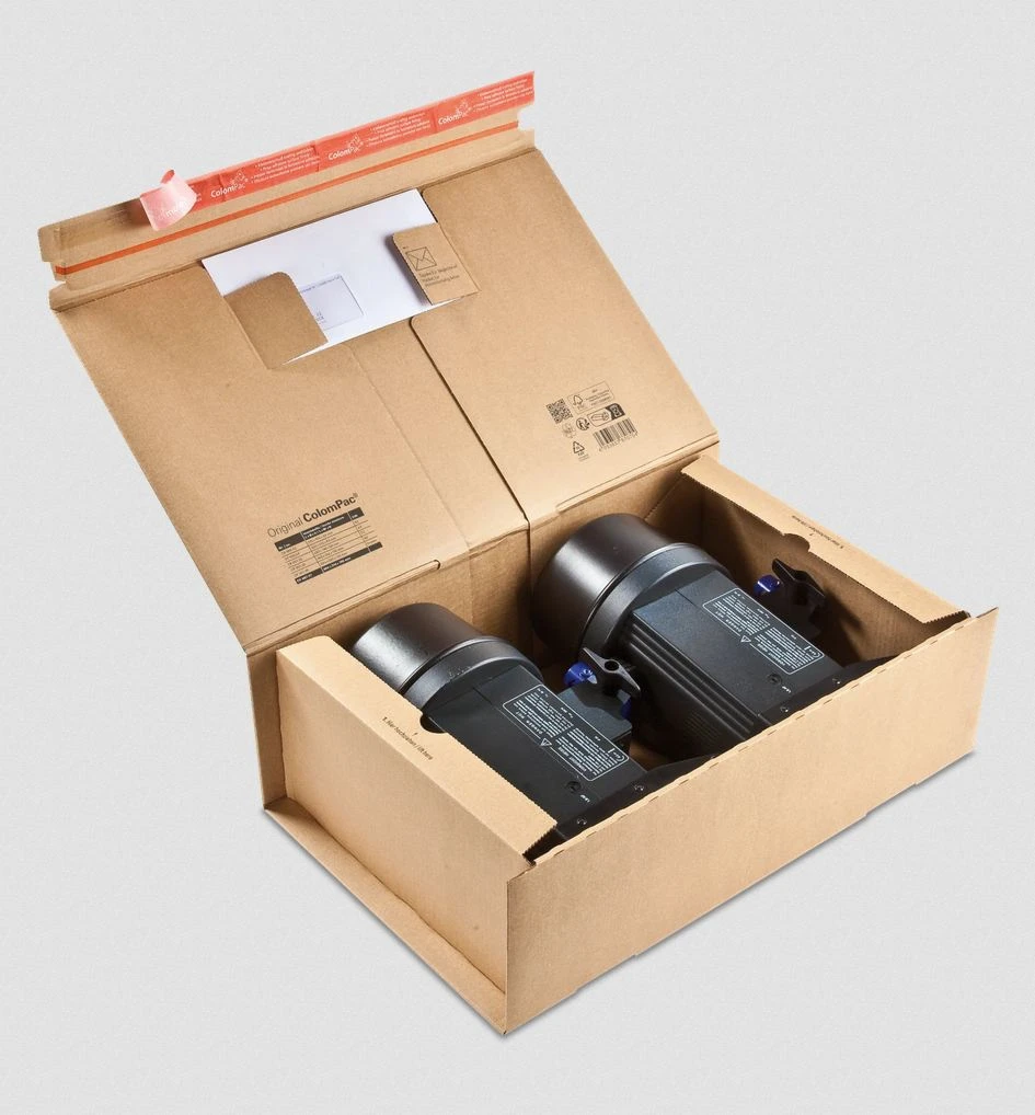 COLOMPAC Paketversandkarton, Pack à 10. Stück