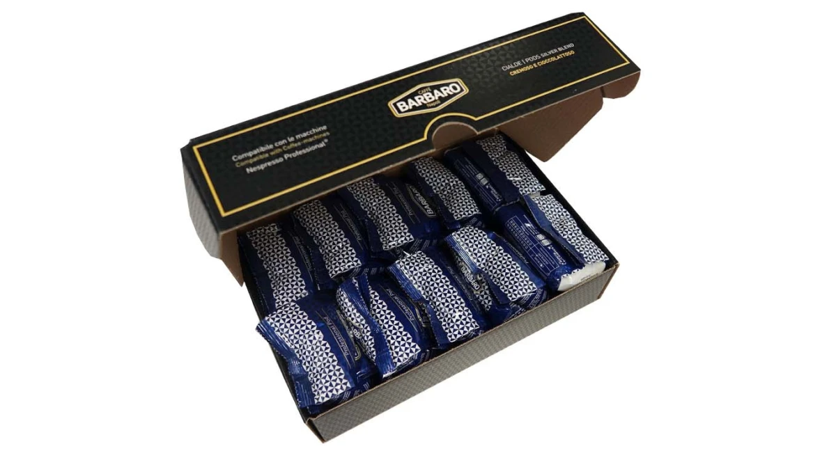 CAFFÈ BARBARO Professional Pads Cremig & schokoladig 50x