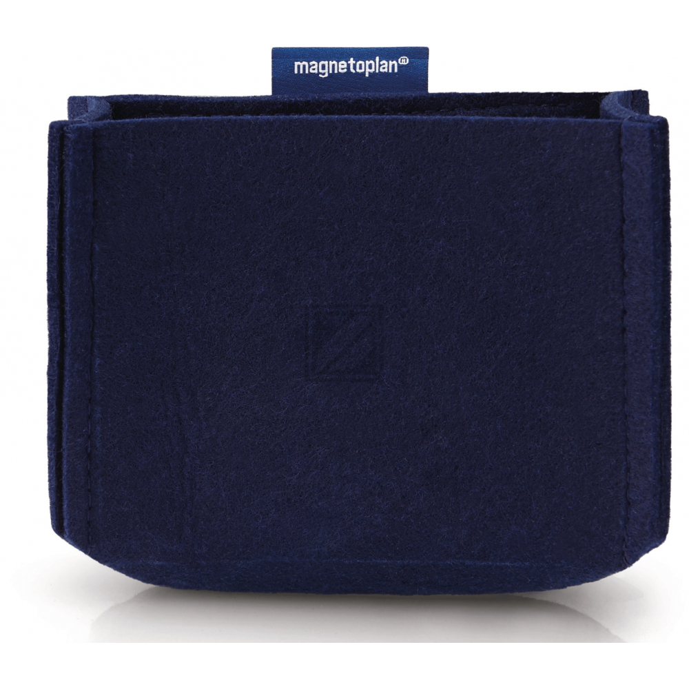 MAGNETOP. Stiftehalter magnetoTray M 1227714 blau, Filz recyceled