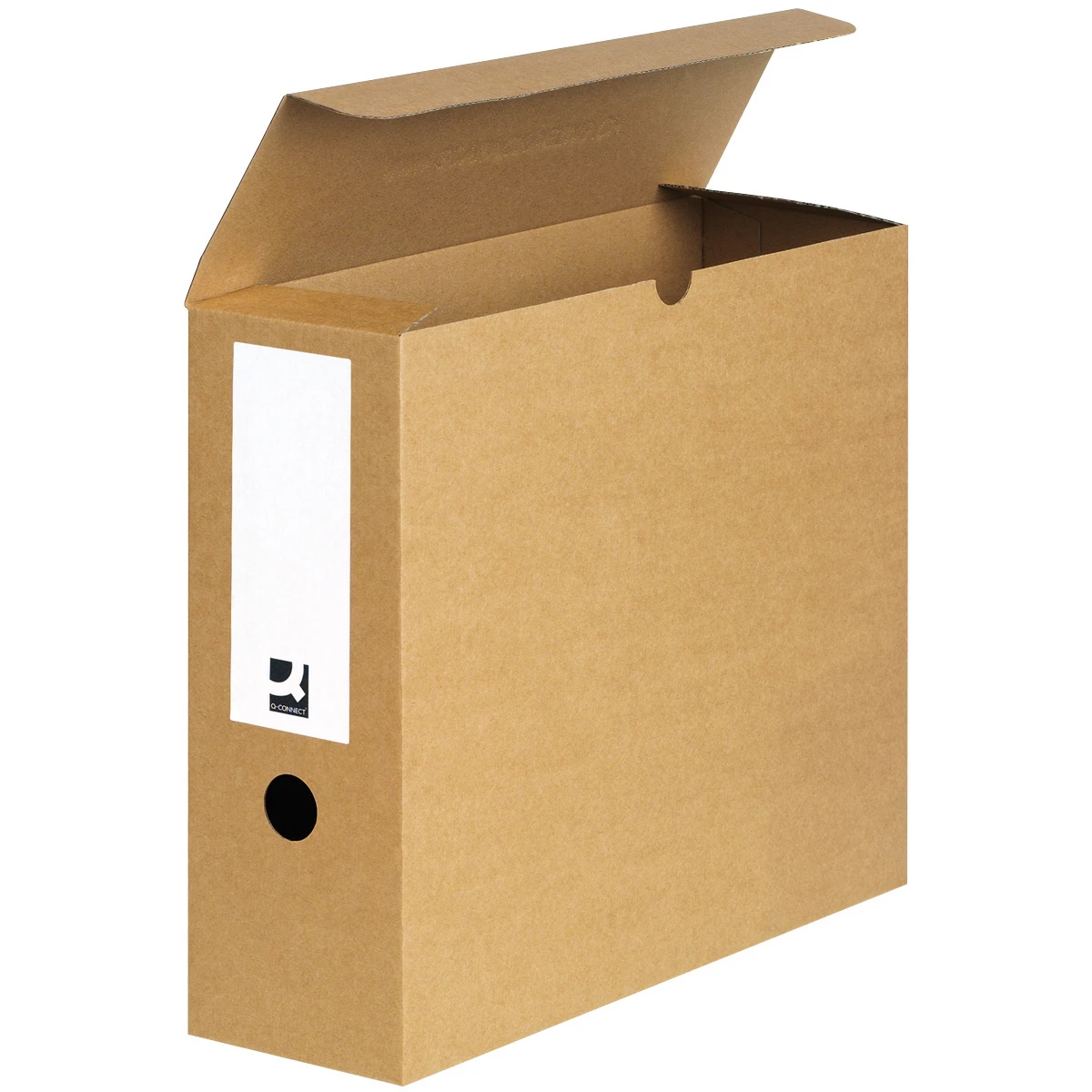 Archivschachteln Q-Connect braun, für A4