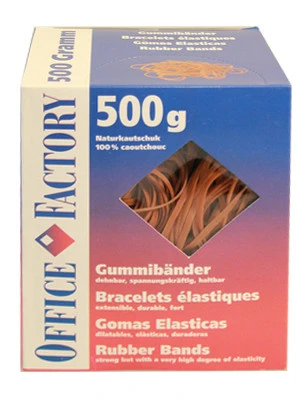 SMART OFFICE Gummibänder 125 mm x 3mm