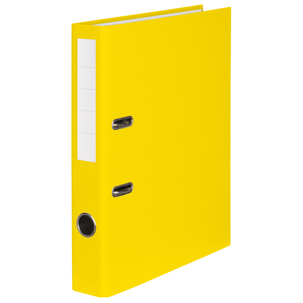 Color-Ordner mit 4 cm Rückenbreite, gelb