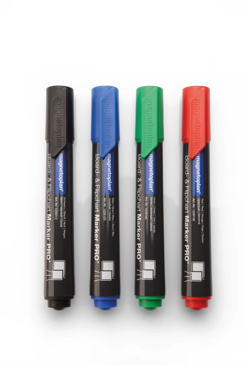 MAGNETOPLAN Kombimarker Pro+ 4er Pack