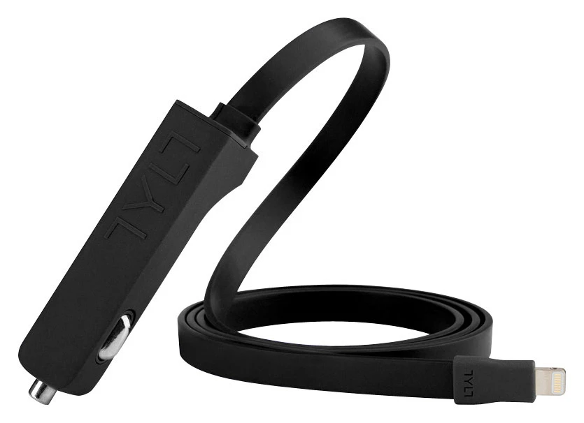 TYLT RIBBN Dual Car Charger Lightning Kabel