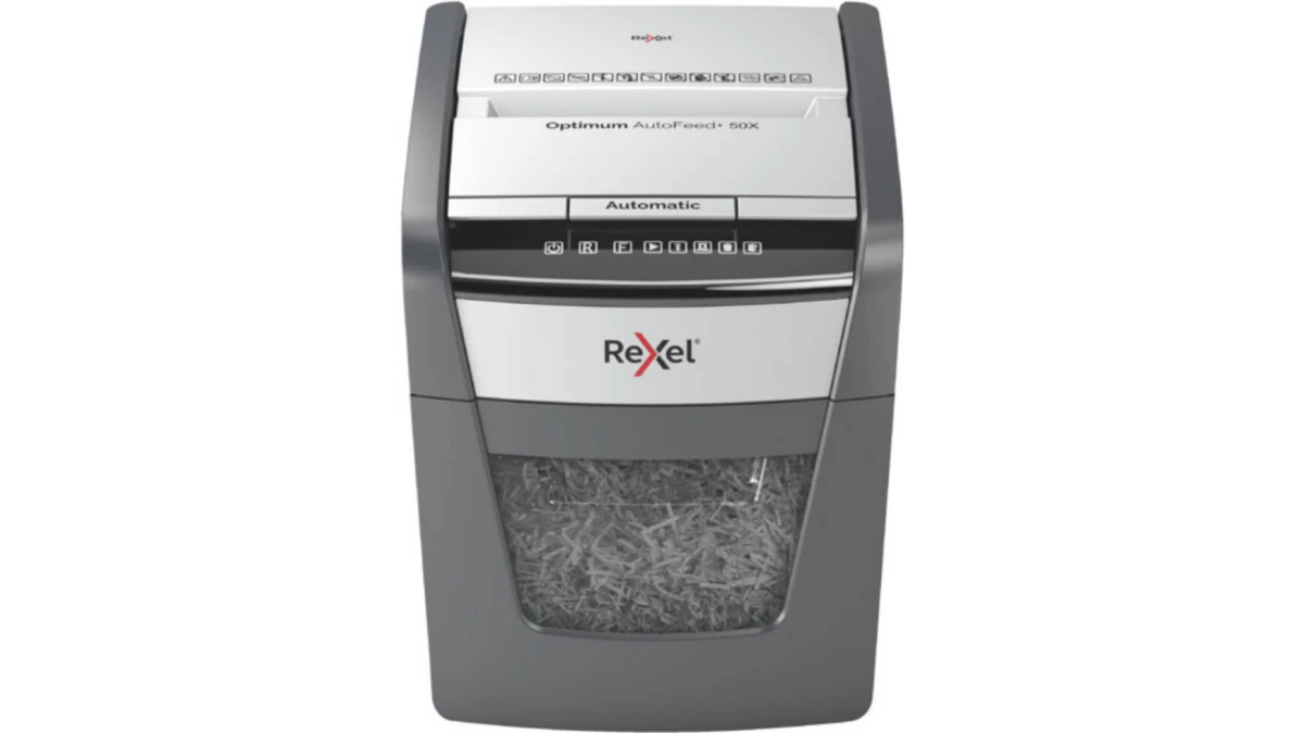 REXEL Aktenvernichter Optimum AutoFeed+ 50X