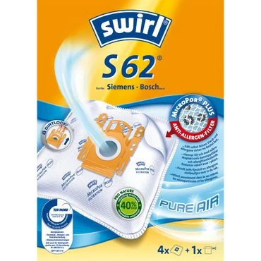 SWIRL Staubbeutel S 62 EcoPor 4 Stück