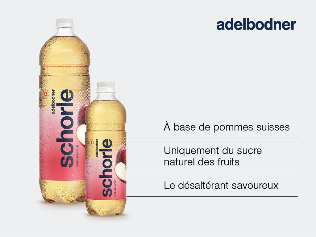 ADELBODNER Apfelschorle 6 x 5 dl