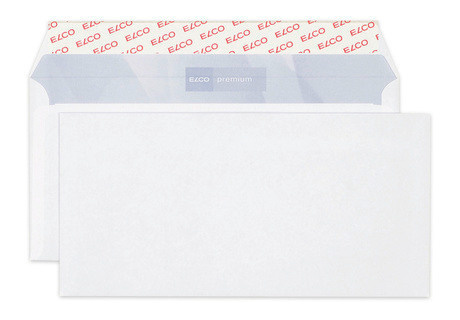 ELCO Briefumschläge Office C5/6 229 x 114 mm, weiss, Pack à 200 Stück
