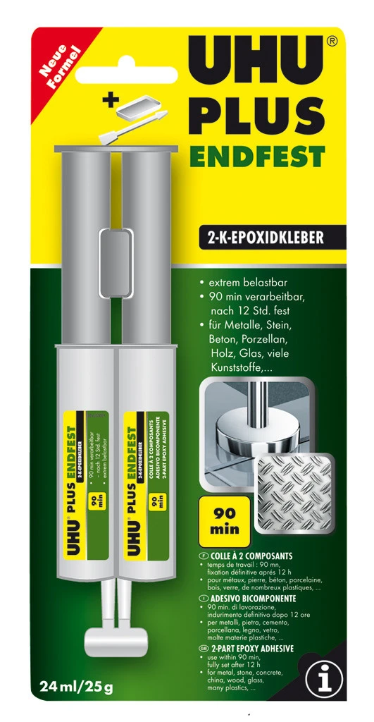 UHU Zweikomponentenklebstoff Plus Endfest 24ml
