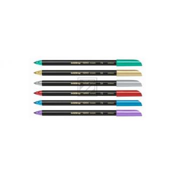 EDDING Metallic Color Pen 1200 1-3mm 4-1200054 silber
