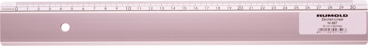 RUMOLD Alulineal 30cm