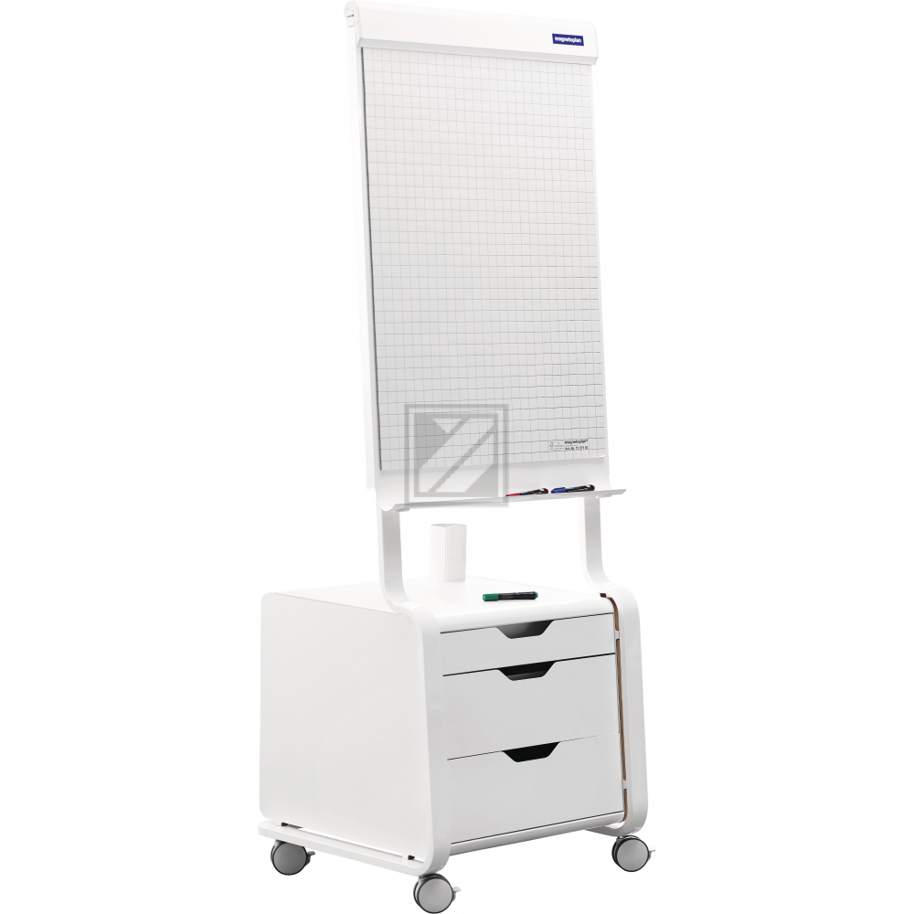 MAGNETOP. Tool-Hub Evolution Plus 12270600 weiss, mit Rollen