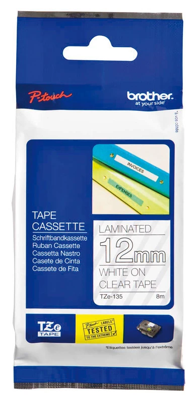 BROTHER P-TOUCH® TZe-135 Schriftband, 12 mm x 8 m