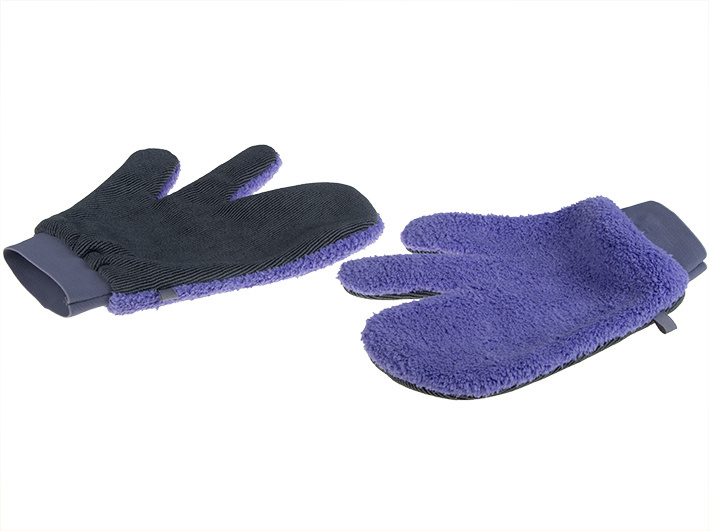 Magic Purple Mikrofaserhandschuh, 26 x 21 cm, wendig, magnetisch, schmutzbindend, 1 Paar à 2 Stk.