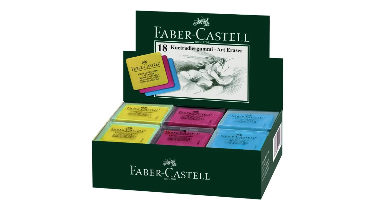 FABER-CASTELL Knetgummi 38 x 35 x 8 mm