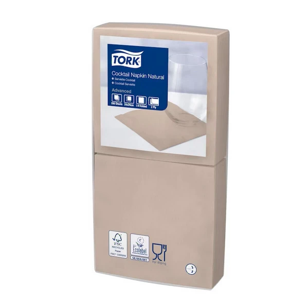 TORK Servietten Advanced Natural 2-lagig 1'600 Stück