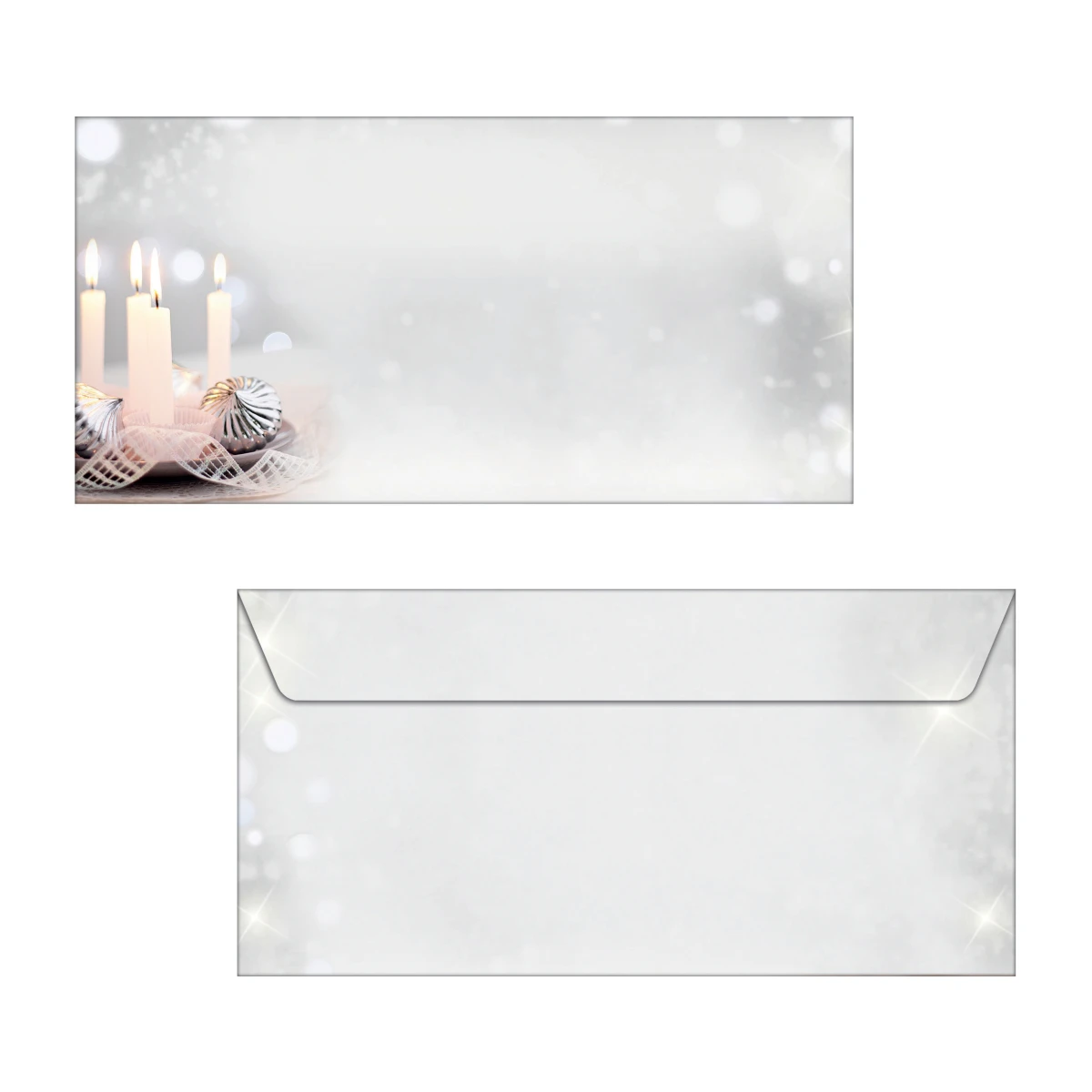 SIGEL DU178 Weihnachts-Umschlag 11x22cm