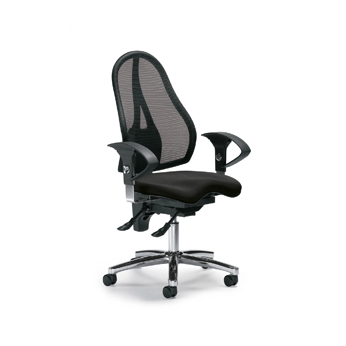 Bürodrehstuhl Sitness 40 NET, schwarz