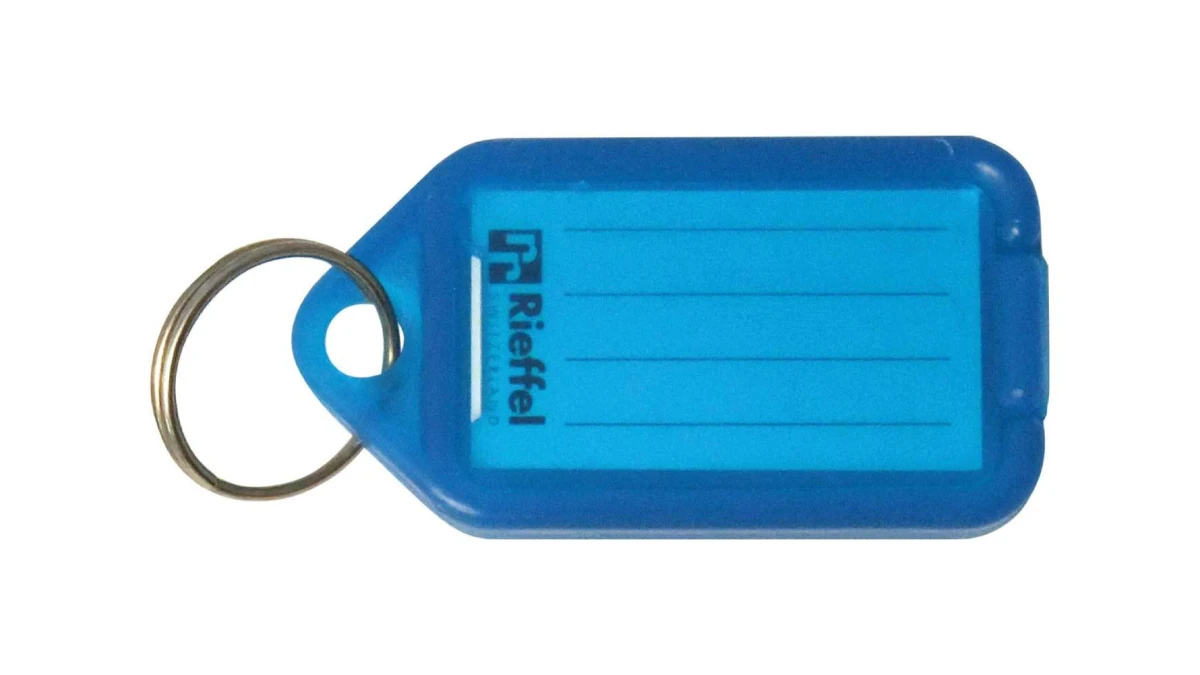 RIEFFEL Schlüsseletiketten 38x22mm