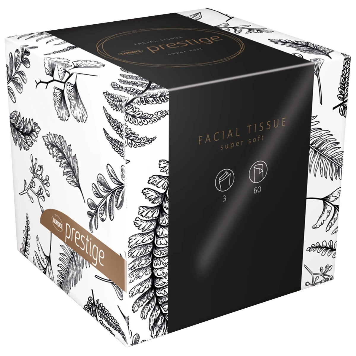 WEPA Kosmetiktücher Prestige 3-lagig, 1 Stück
