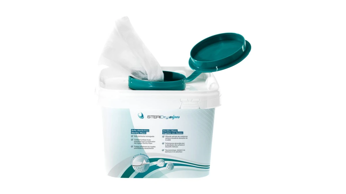 DENTIMED Vliestuchrollen SteriDry Wipes, 3 Rollen