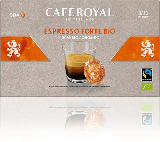 CAFÉ ROYAL Professional Pads Espresso Forte Bio 50 Stück