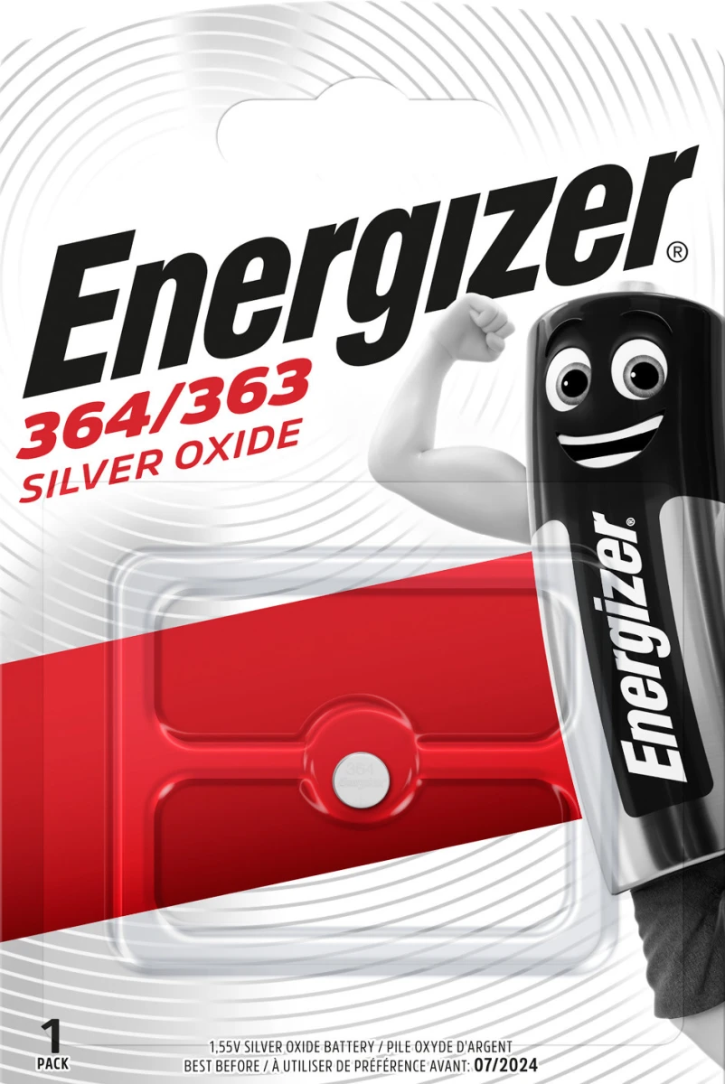ENERGIZER Knopfbatterie Silver Oxide 364/363