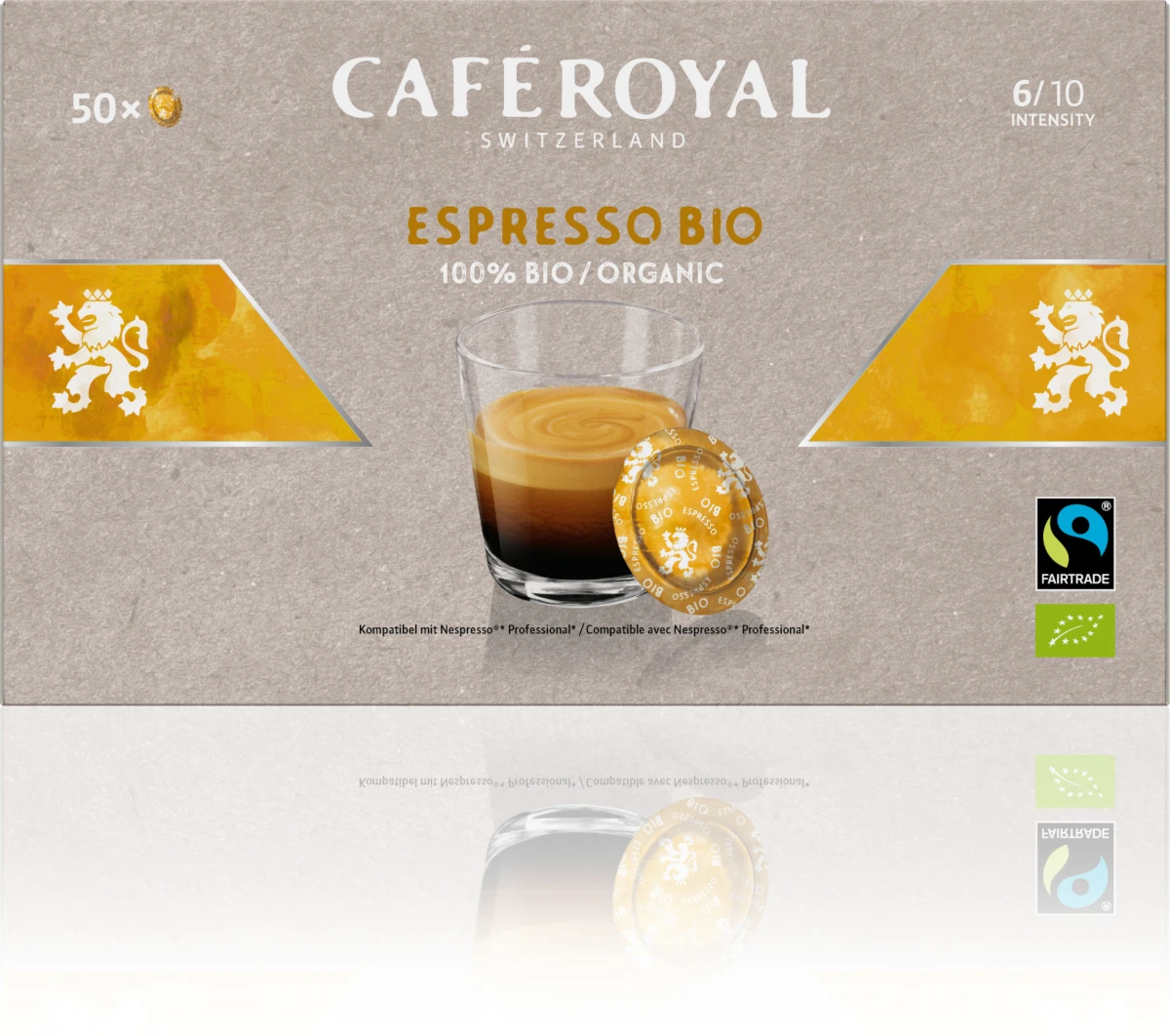 CAFÉ ROYAL Professional Pads Espresso Bio 50 Stück