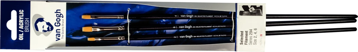 VAN GOGH Pinselset 294 Acryl - 2,4,6