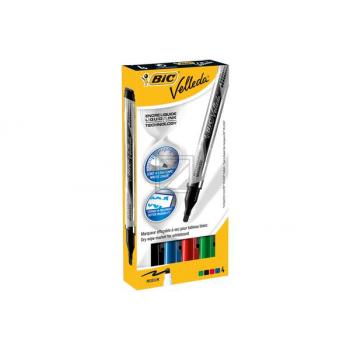 BIC Whiteboard Liquid Ink 902094 4 Farben, Etui
