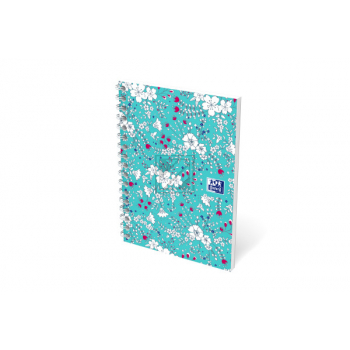 OXFORD Collegeblock ForMe Floral A6 400094826 kariert 50 Blatt, ass.