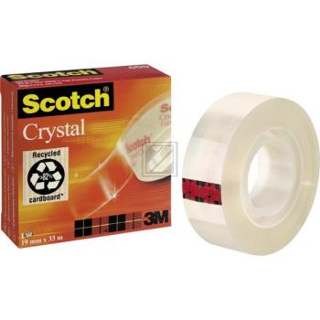 SCOTCH Crystal Tape 600 19mmx33m 6001933K kristallklar