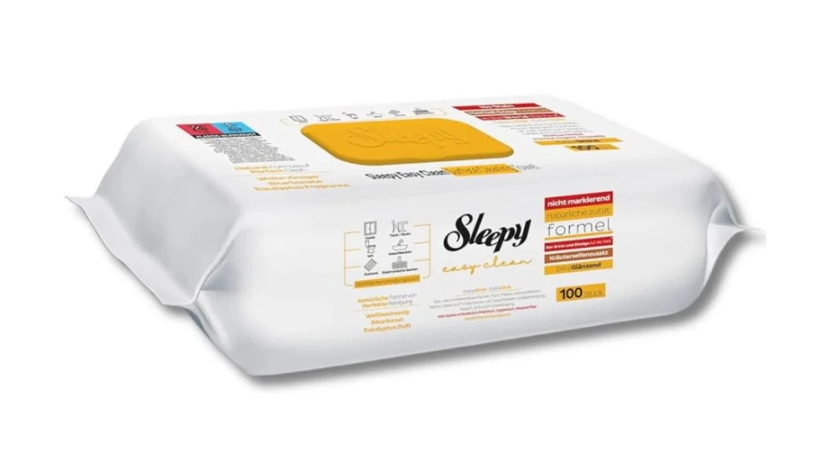SLEEPY Oberflächenreinigstücher Easy Clean 100 Tücher