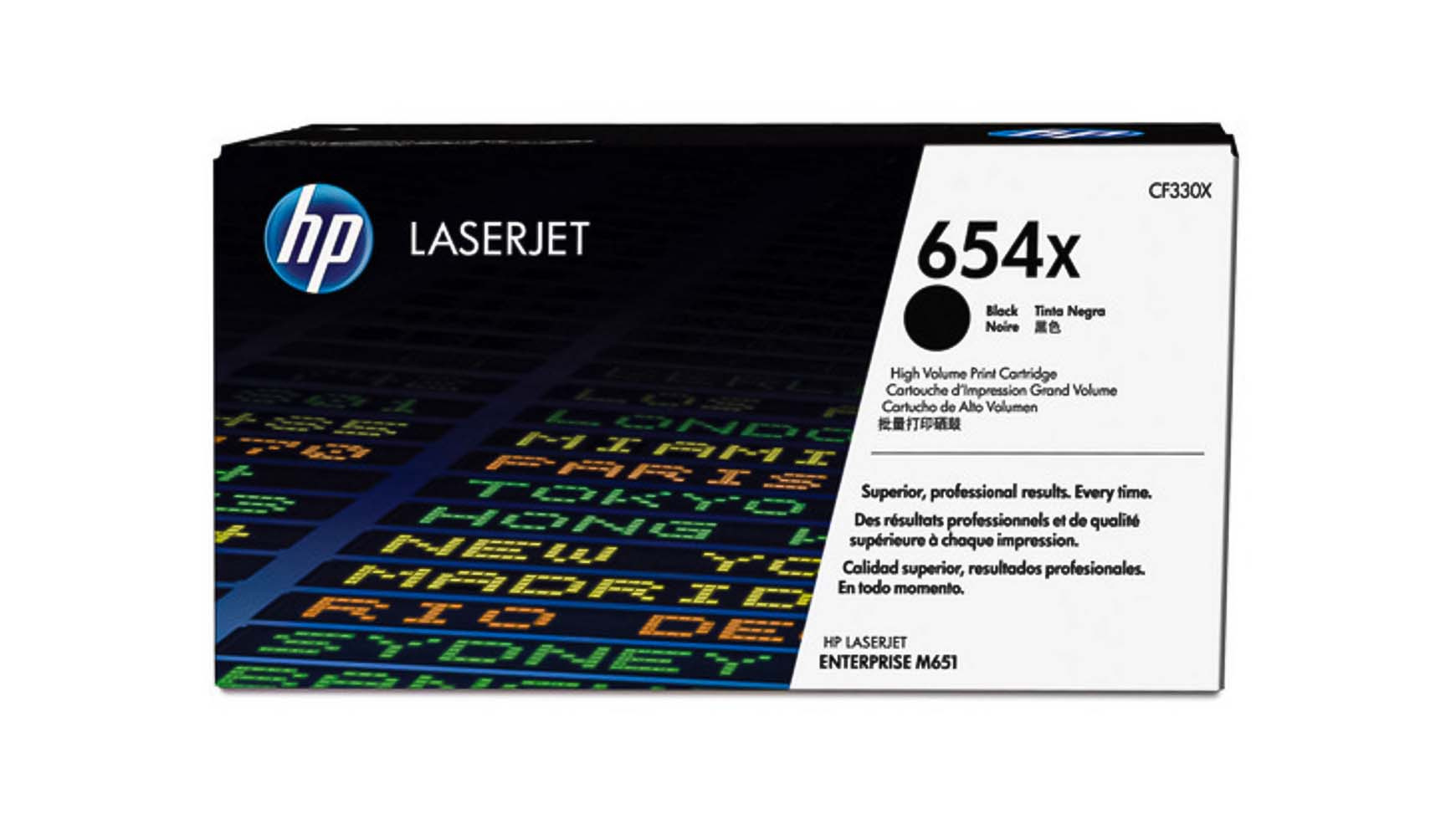 Hewlett Packard Toner-Kartusche schwarz High-Capacity (CF330X, 654X)
