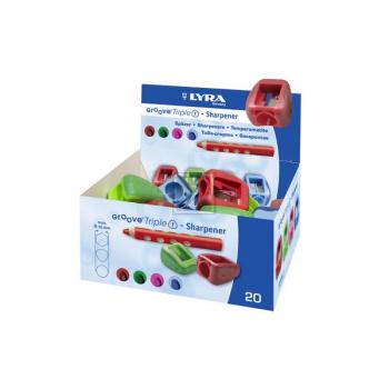 LYRA Spitzer Groove Triple one 2837 Display 20 Stück