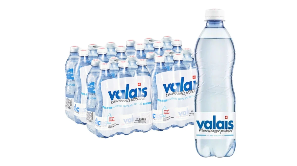 VALAIS Mineralwasser prickelnd 24 x 500 ml