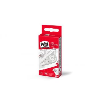 PRITT Refill Kassette 6.0mmx12m PRX6H weiss, für Korrekturroller