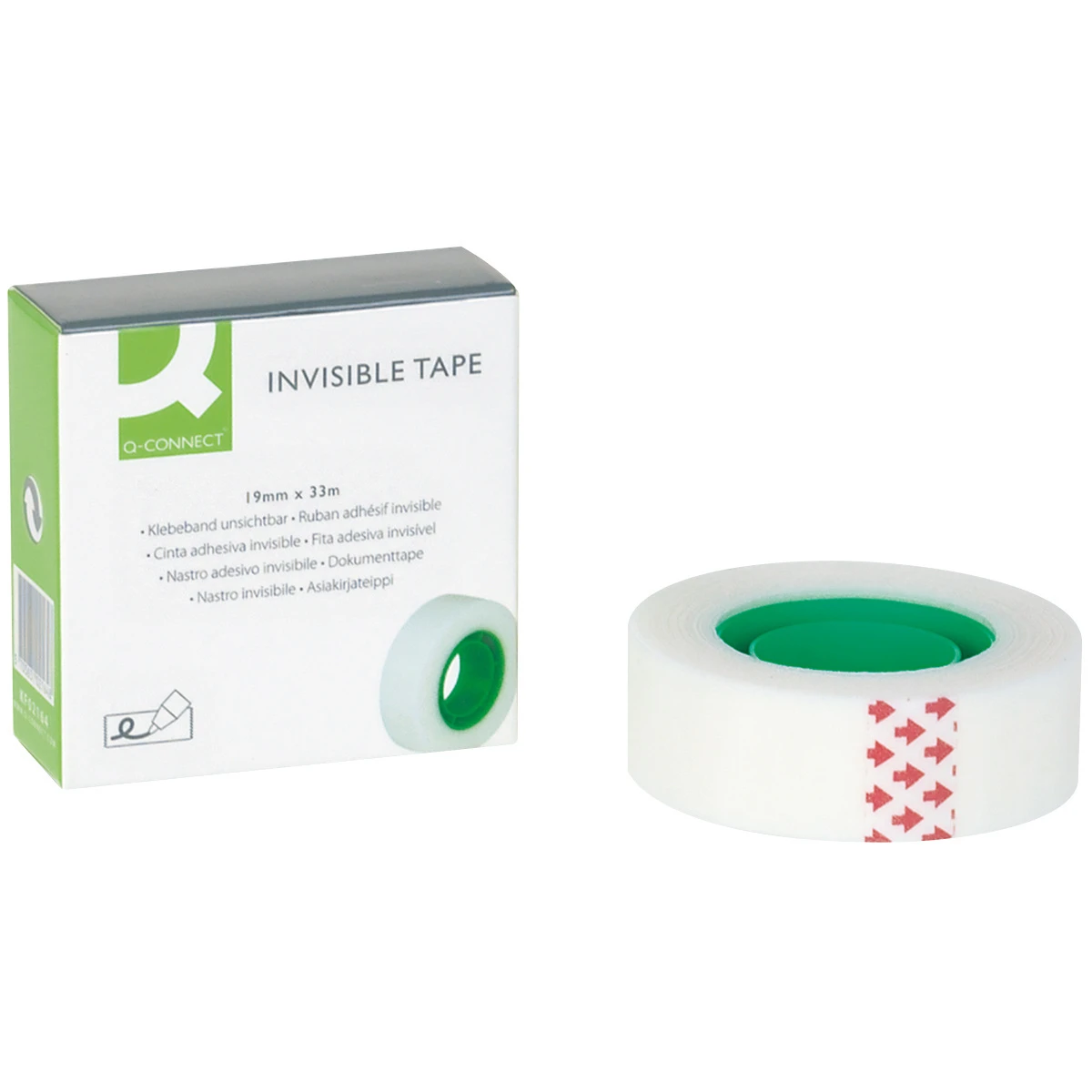 Klebebänder Premium Q-Connect unsichtbar
