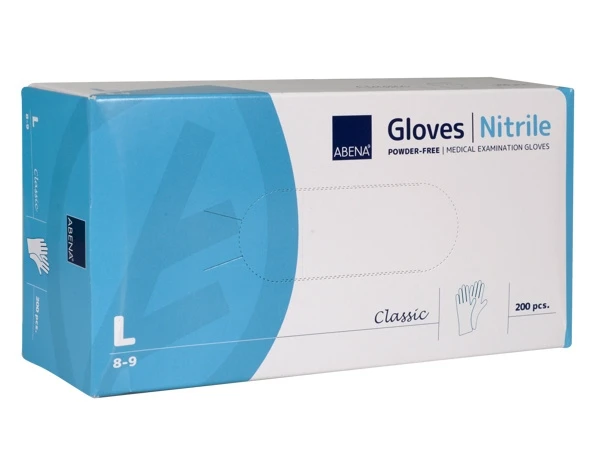 ABENA Nitrilhandschuhe Classic Gr. L, 200 Stück
