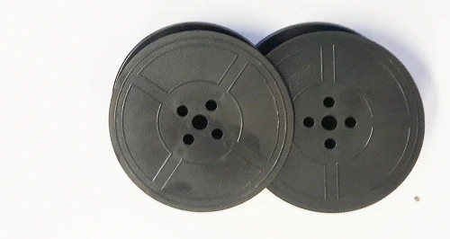 KORES Farbband Seide schwarz/rot