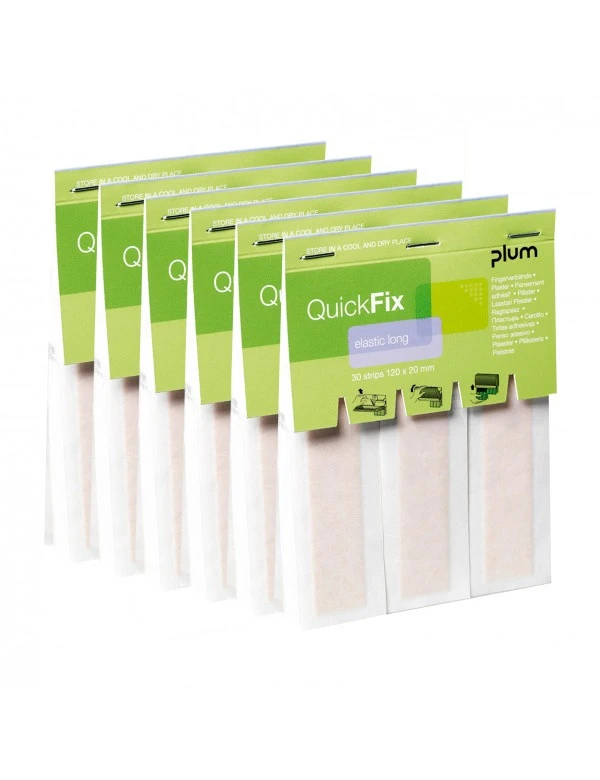 Plum QuickFix Refill, wasserfest, 1 Box Nachfüllpack mit 6x45 Pflaster