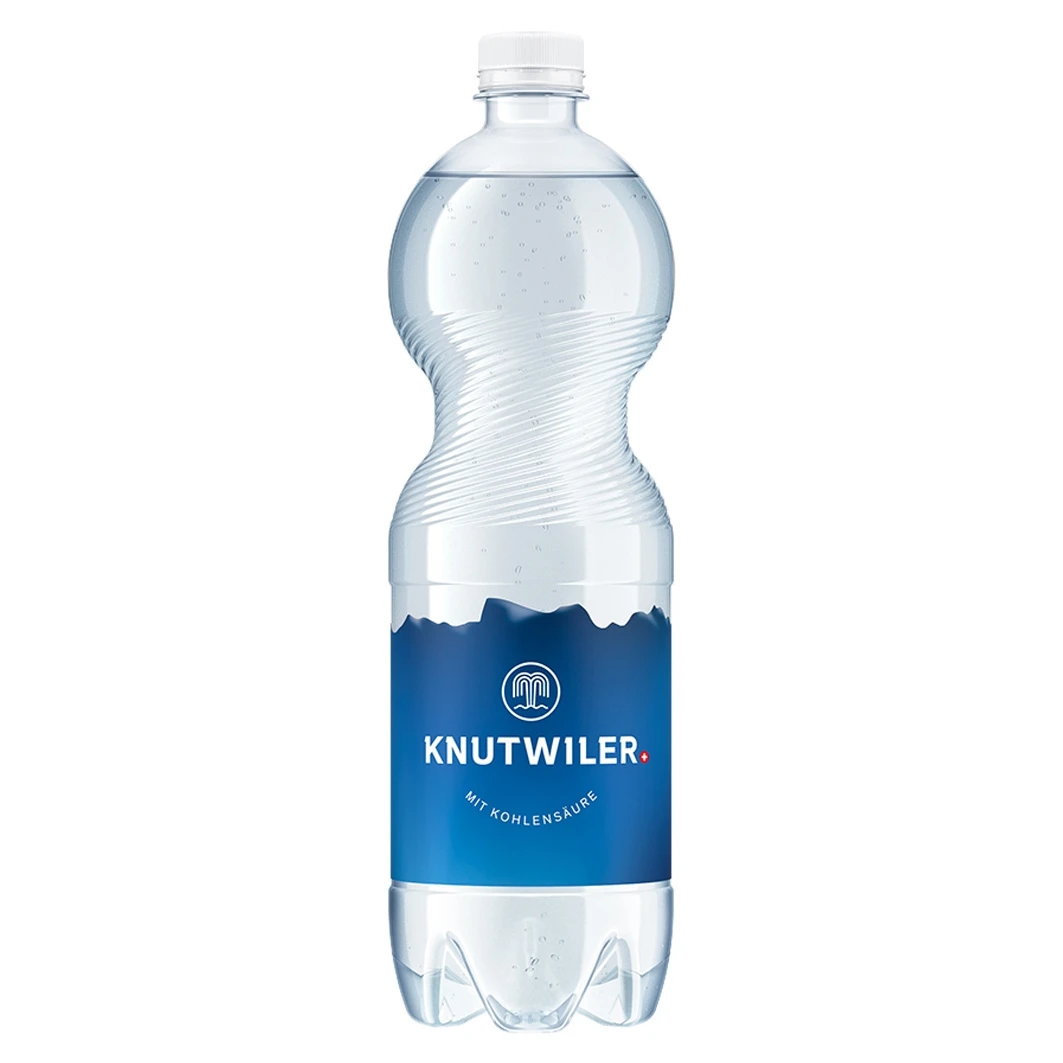 KNUTWILER Mineralwasser mit Kohlensäure 6 x 1 Liter