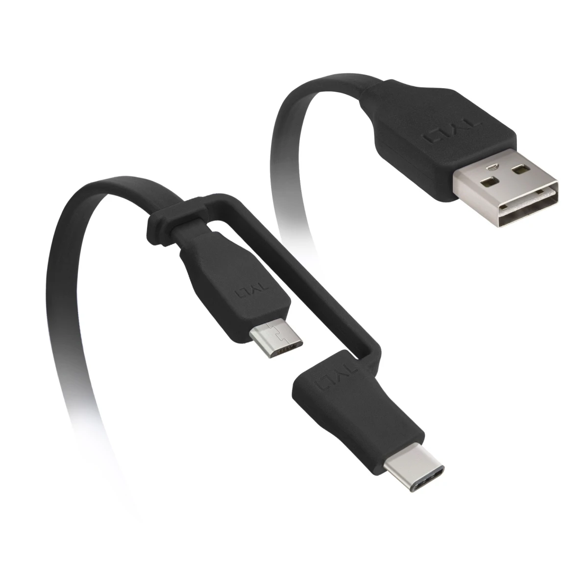 Tylt SYNCABLE DUO - USB-C und Micro-USB 1 m