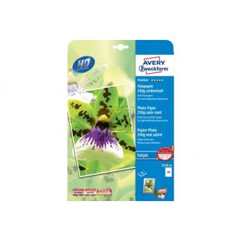 AVERY ZW. InkJet Fotopapier A4 2559-20 250g,matt, weiss 20 Blatt